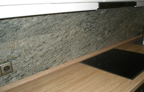 Granitfliesen, gr&uuml;n, Green Surf, poliert