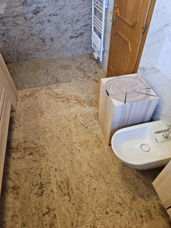 Granitfliesen in Shivakashi, leather finished (satiniert)