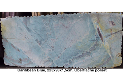Granitplatte Caribbean Blue