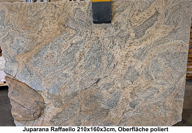 Granitplatten Juparana Raffaello 3cm poliert