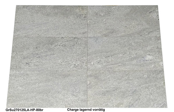 Granit Terrassenplatten Green Surf, 80x40, lindgrün, leichte weiße und graue Struktur