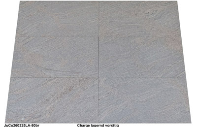 Naturstein Terrassenplatten, Juparana Colombo, antik gebürstet