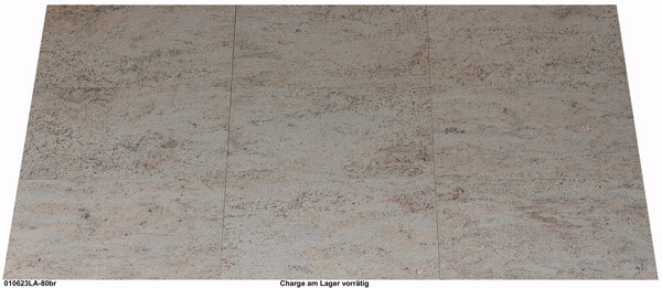 Granit Terrassenplatten Shivakashi, gebürstet