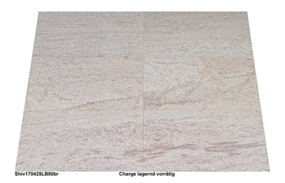 Granit Terrassenplatten, 80x40x3 cm, Shivakashi, gebürstet, für Terrasse und Balkon